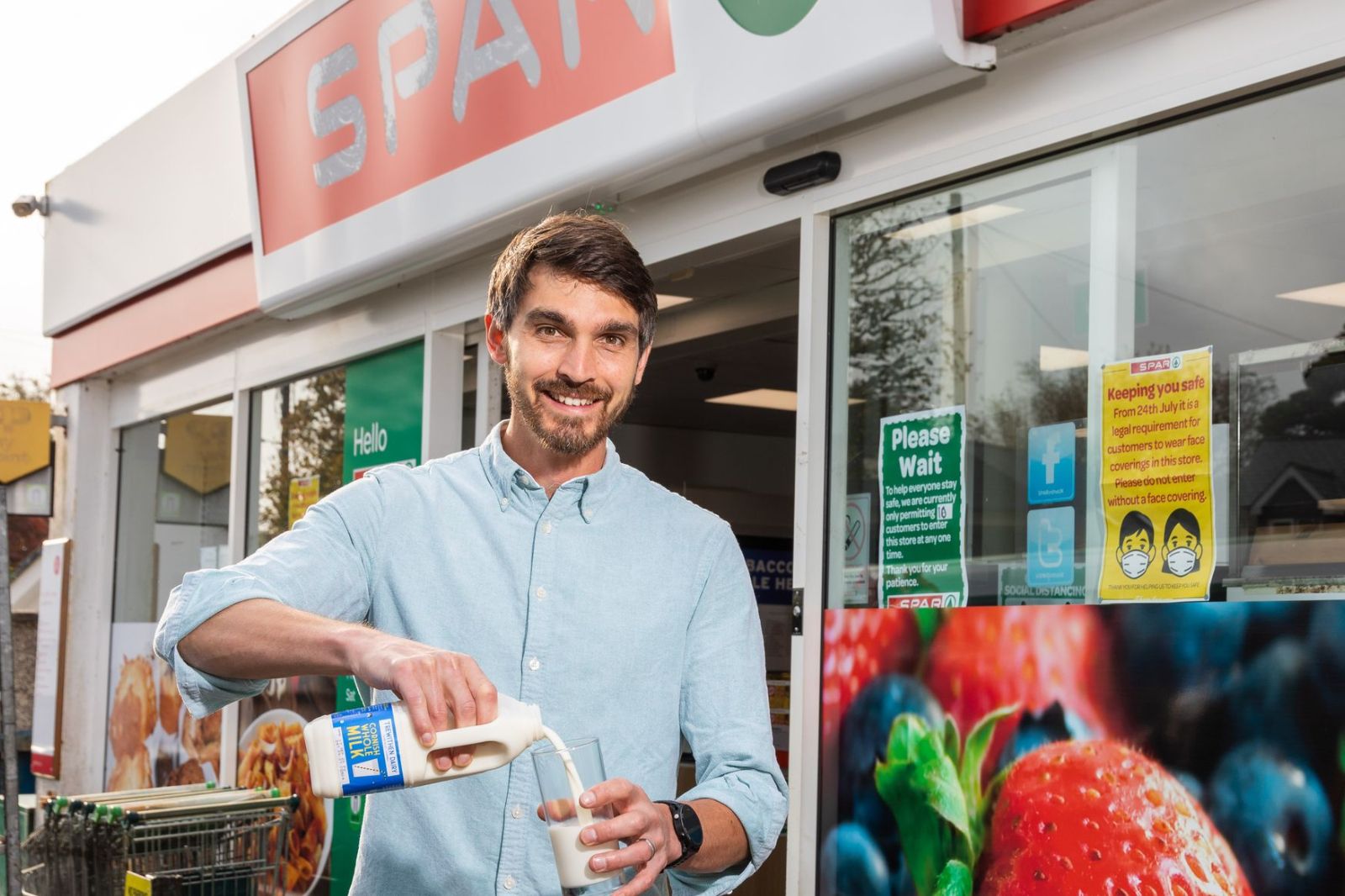 Spar to sell Trewithen Dairy milk and yoghurt in new 280-store partnership