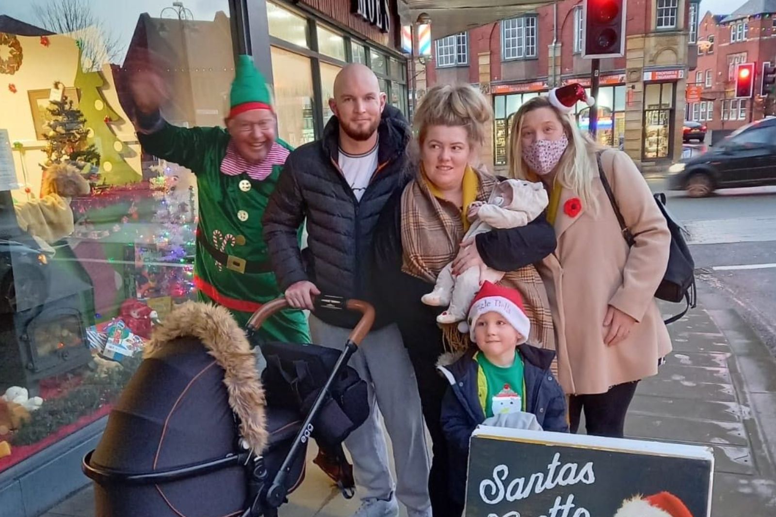 Santa sells out but Sleigh is delayed by the weather