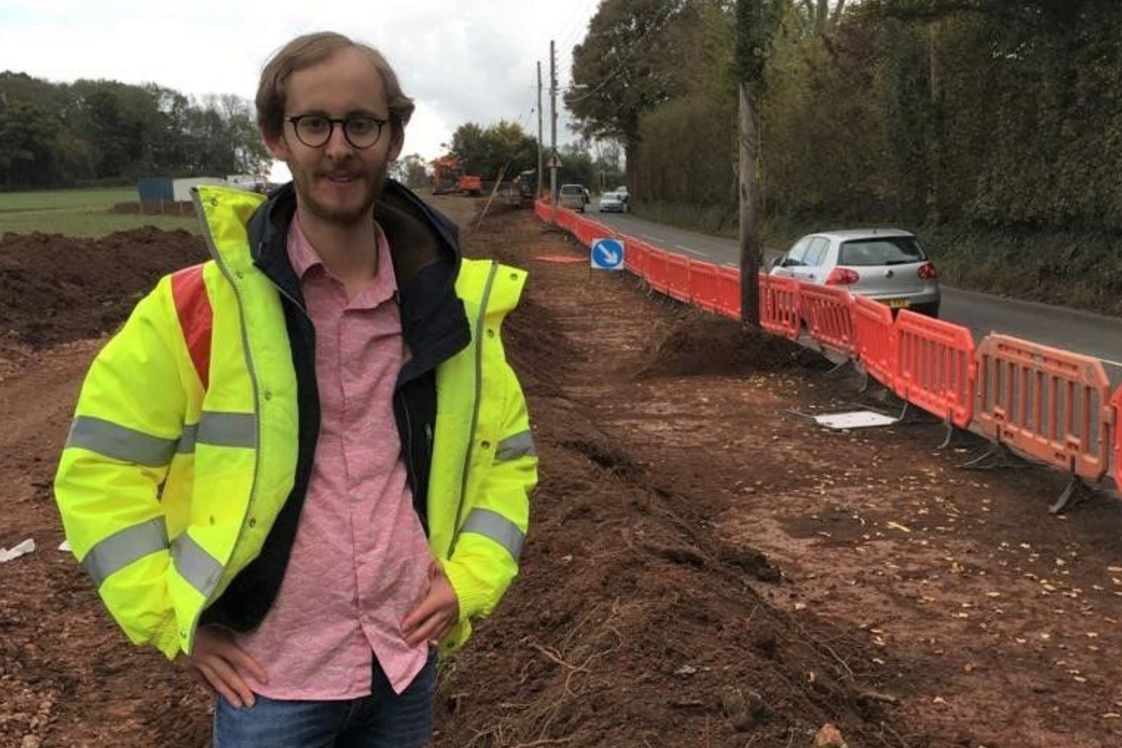 Welcome progress on High Littleton and Hallatrow new footway