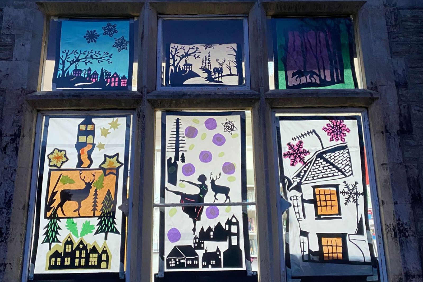 Window Wonderland brings festive cheer to Frome staff and students