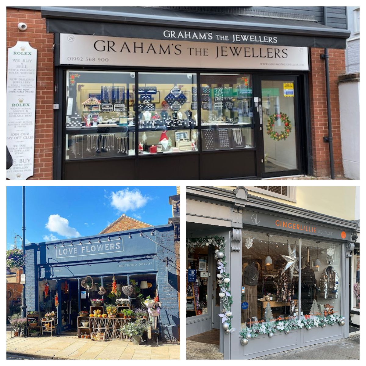 'This year, more so than ever, it is so important to shop locally,' say Hertford traders