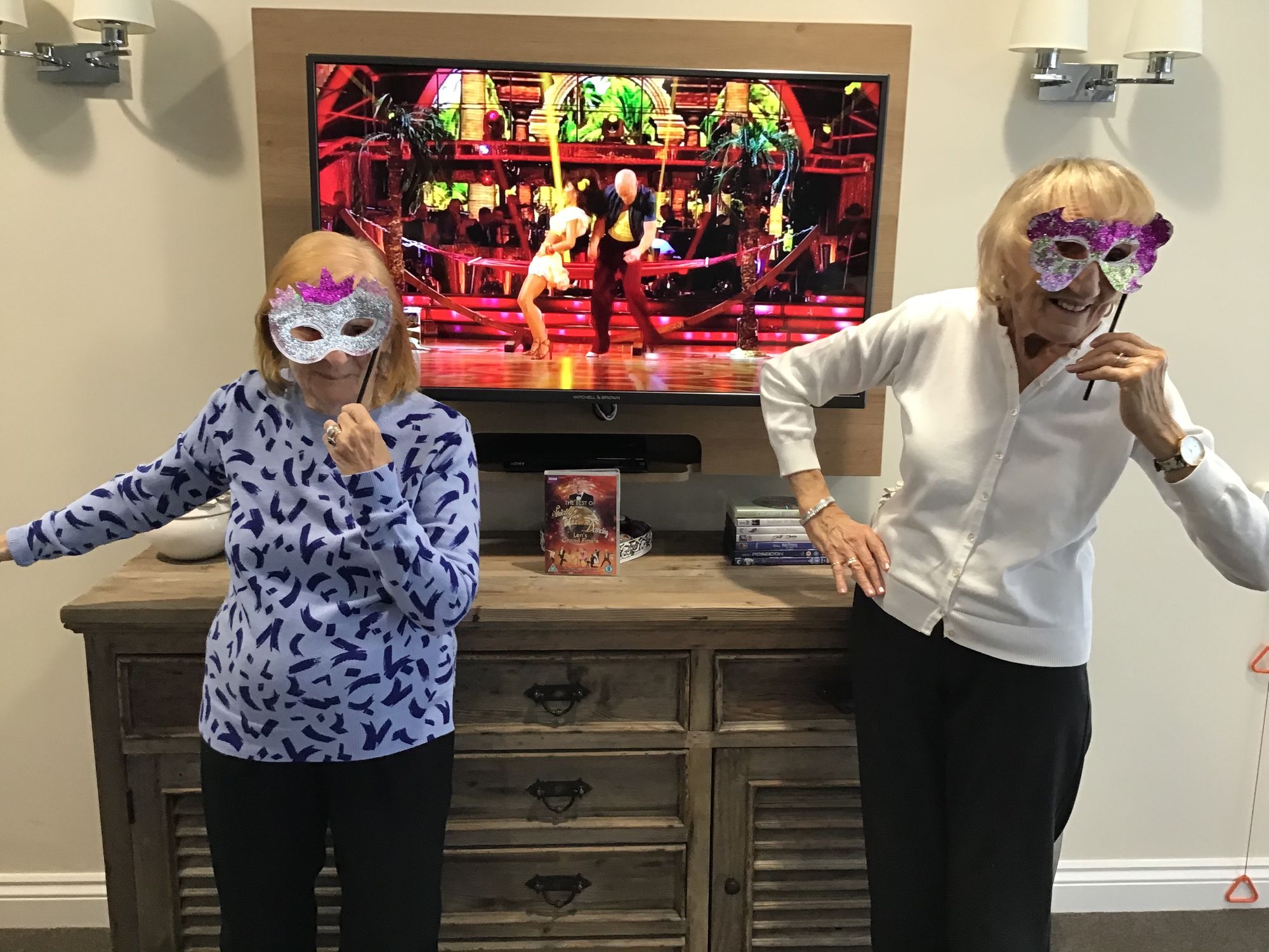 Sutton Coldfield care home residents have a ball