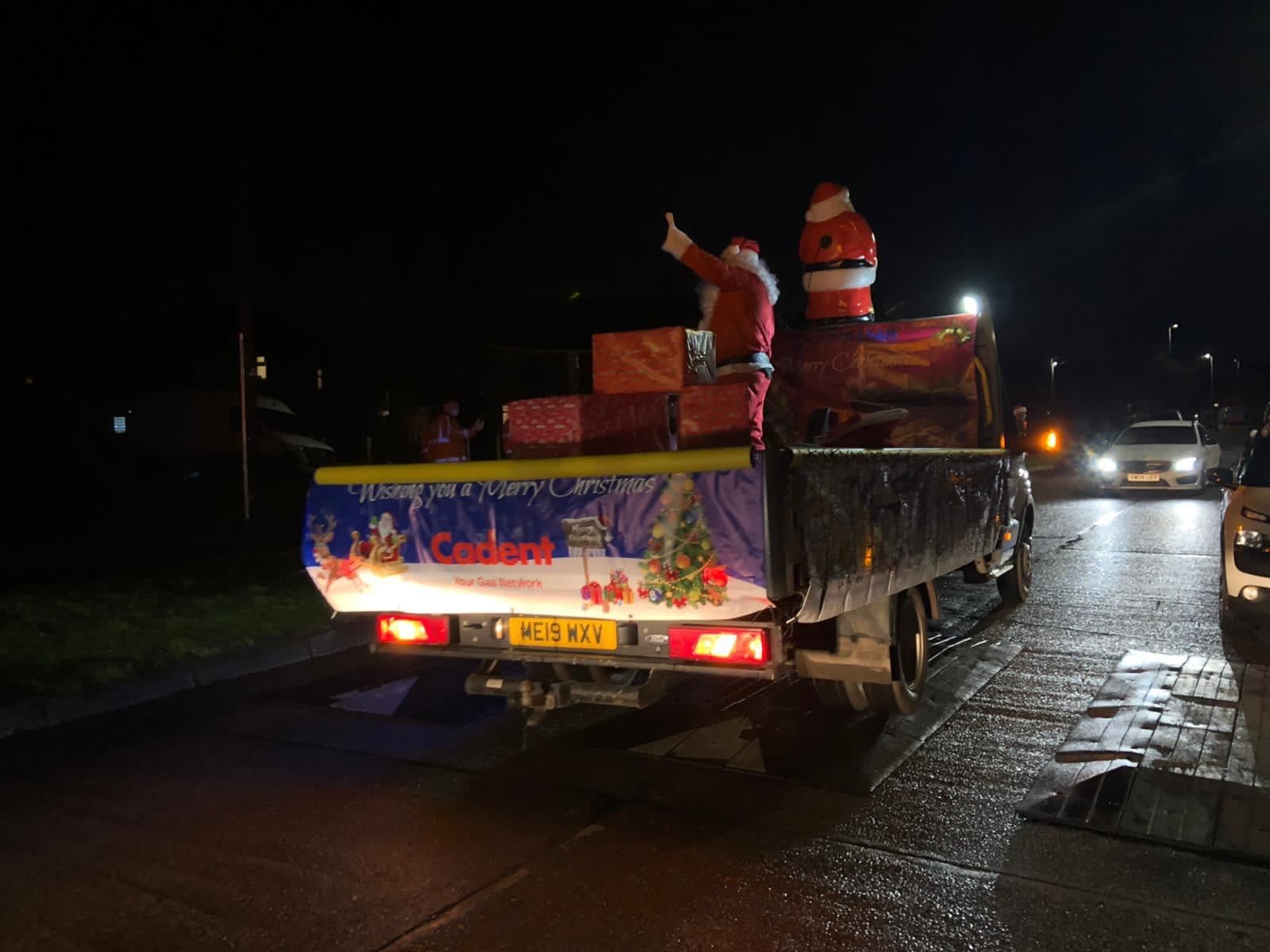 Santa brings Christmas cheer to Crewe