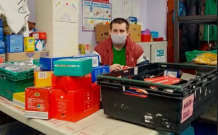 Festive cash boost for Blackburn Foodbank