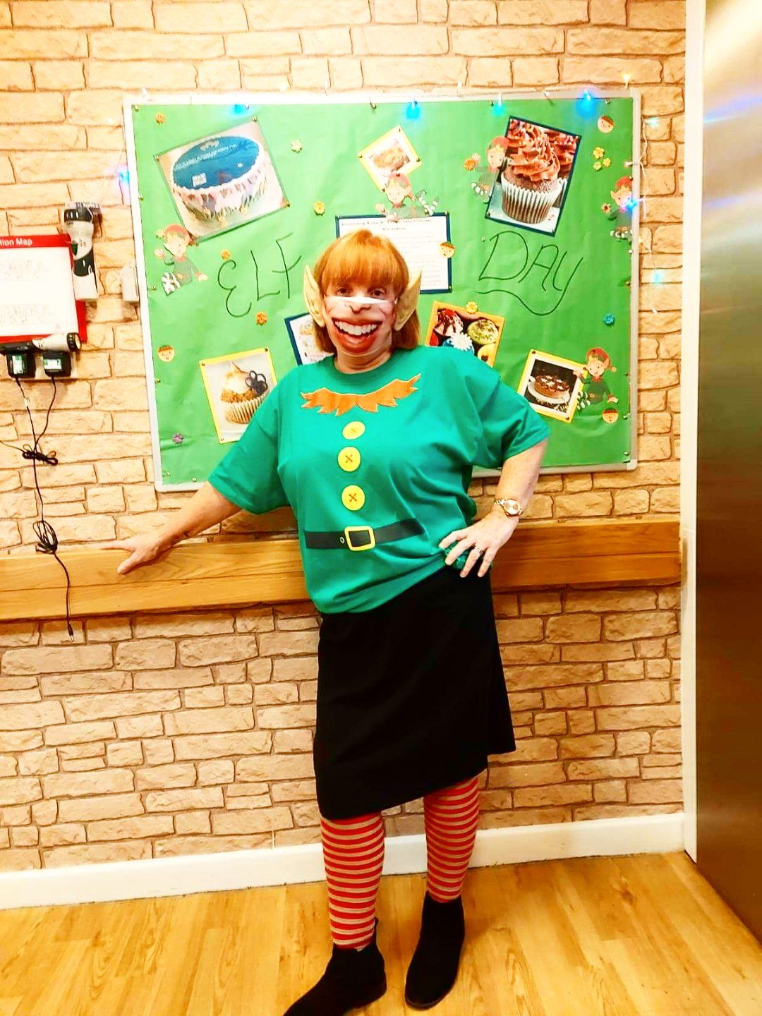 Eccles care home celebrates Elf Day