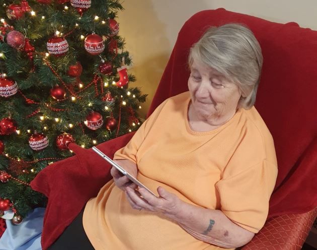 Tablets keep Hartlepool care home residents in touch with loved ones