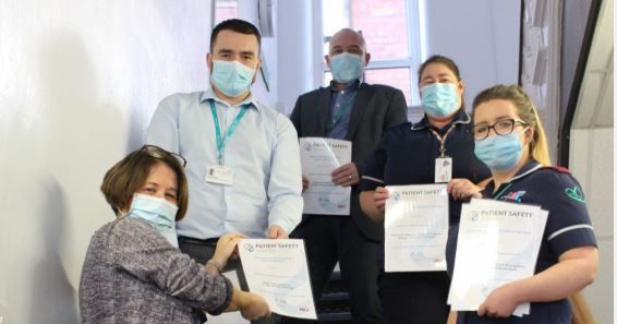 District nursing and information teams win big at Parliamentary Awards