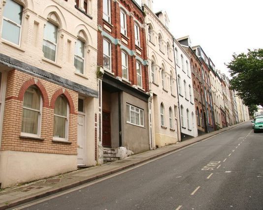 Fire crews tackle fire at block of flats in Ilfracombe