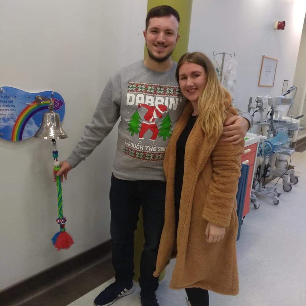 St Helens mum raising money for brain tumour charity after fiance undergoes treatment
