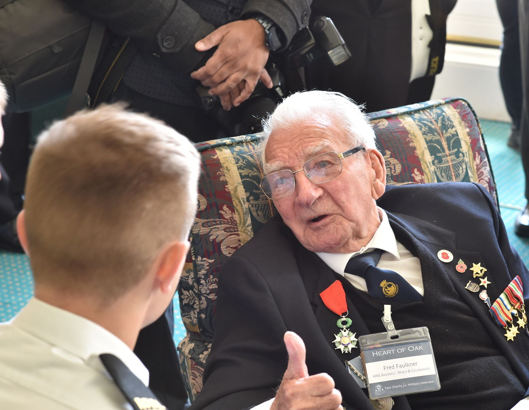 Fred Faulkner who served in World War II passes away aged 99