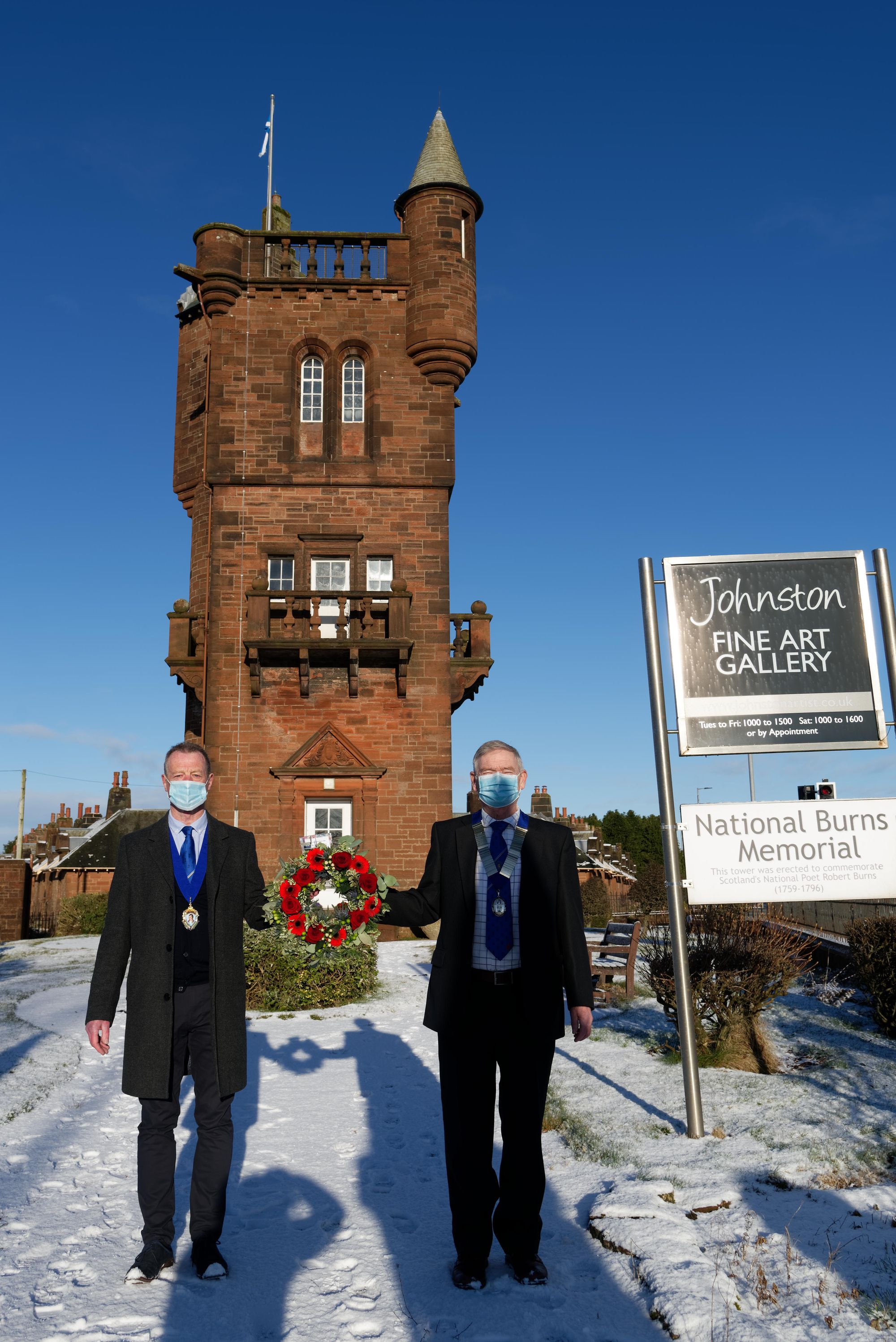 The Mauchline Burns Club's toast to the Bard