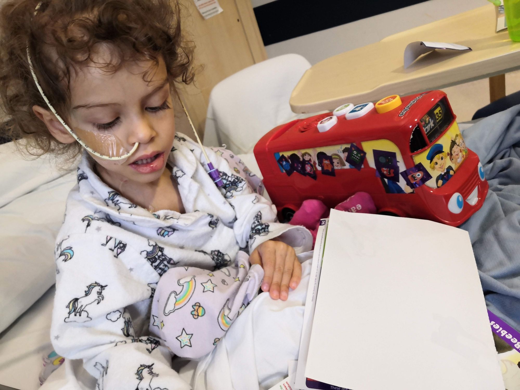 Greater Manchester mum supports fundraiser after  toddler’s brain tumour diagnosis