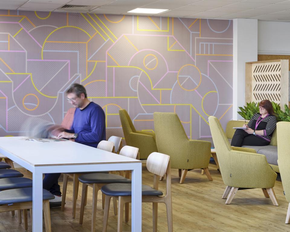 Penryn interior design studio creates wellbeing space for NHS staff in London