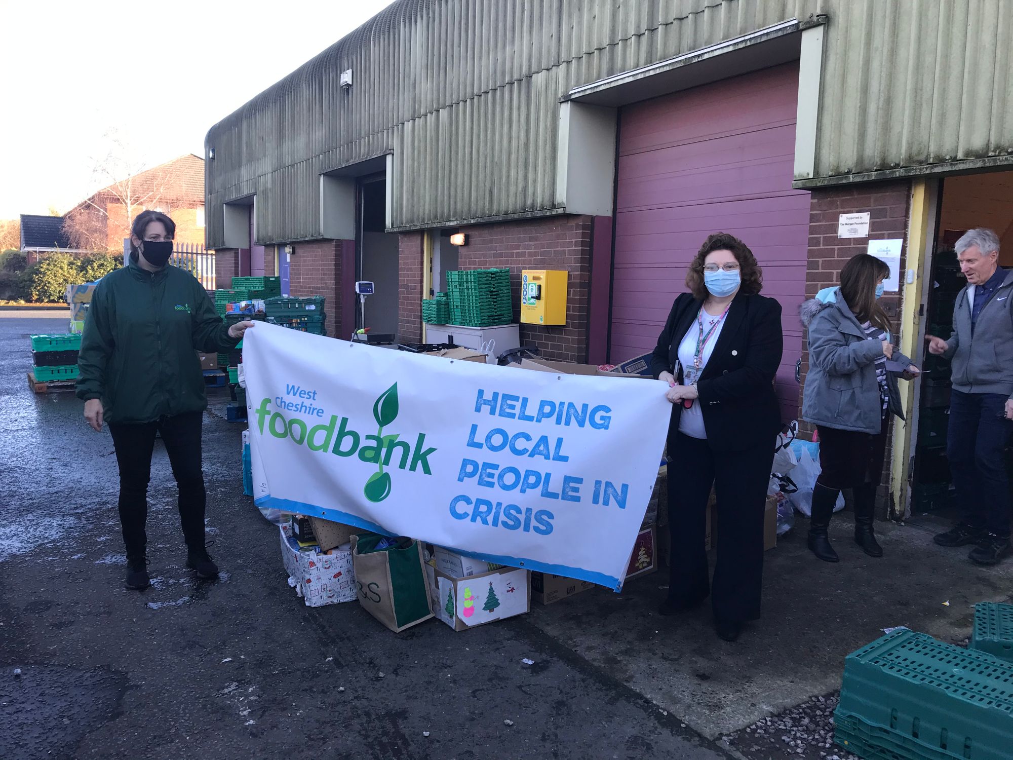 Neston pupils donate items to food bank to alleviate pressure on families