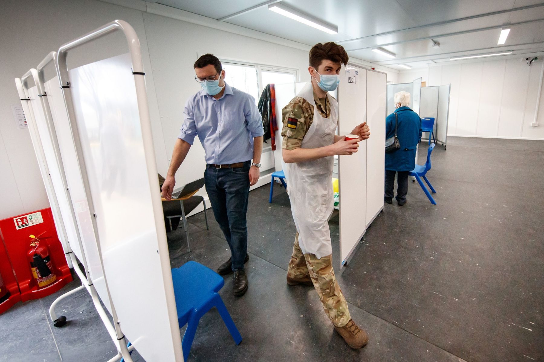 Coronavirus rates falling in every area of England - despite hospital admissions still rising