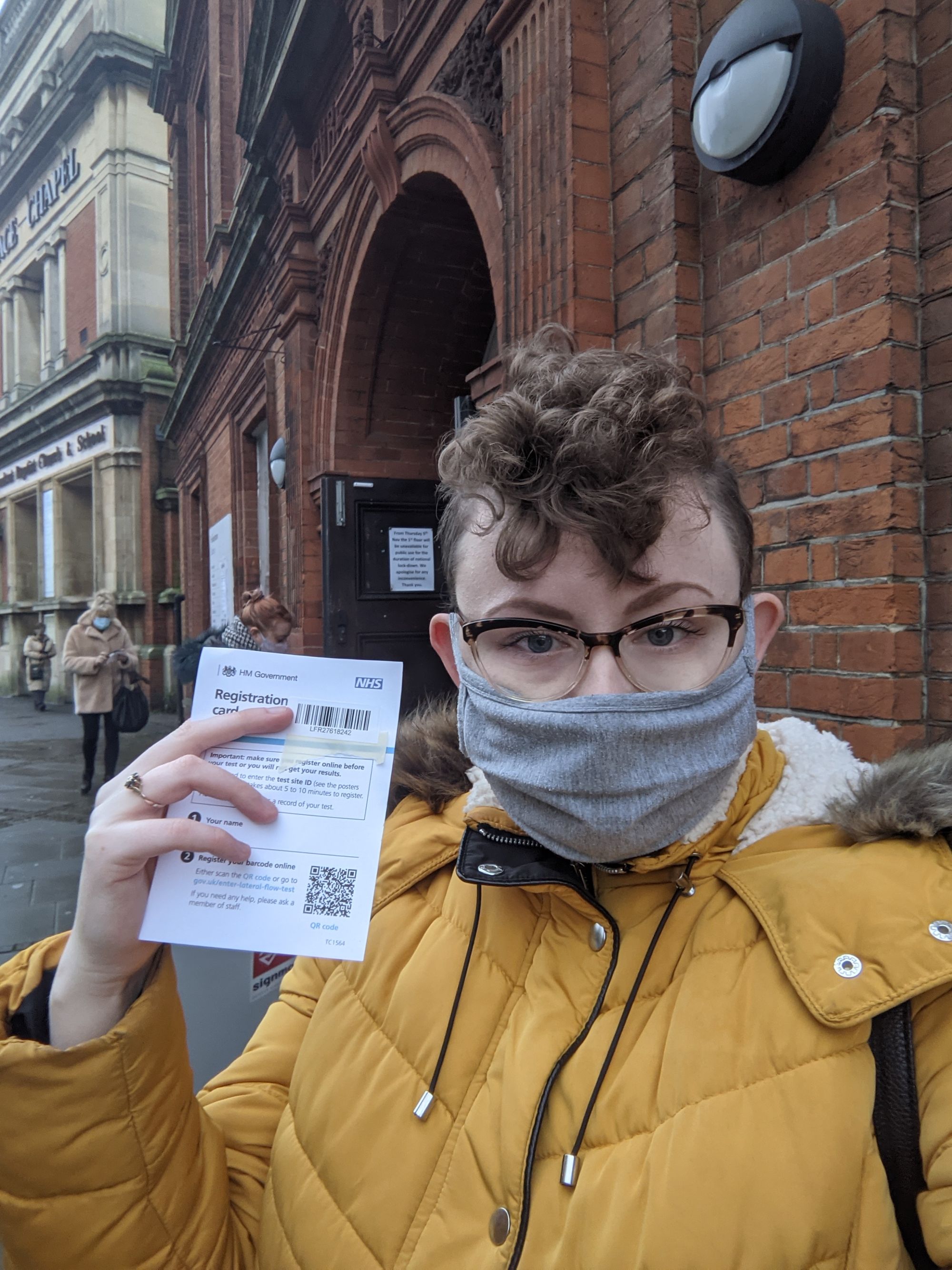 I had an asymptomatic coronavirus test at Folkestone Library and this is what happened