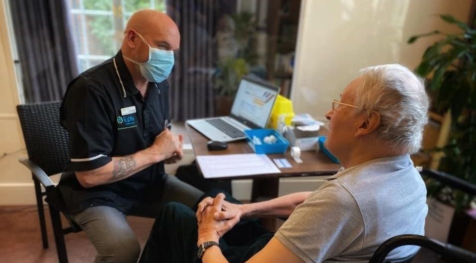 Epsom care home vaccinations lift spirits after challenging year