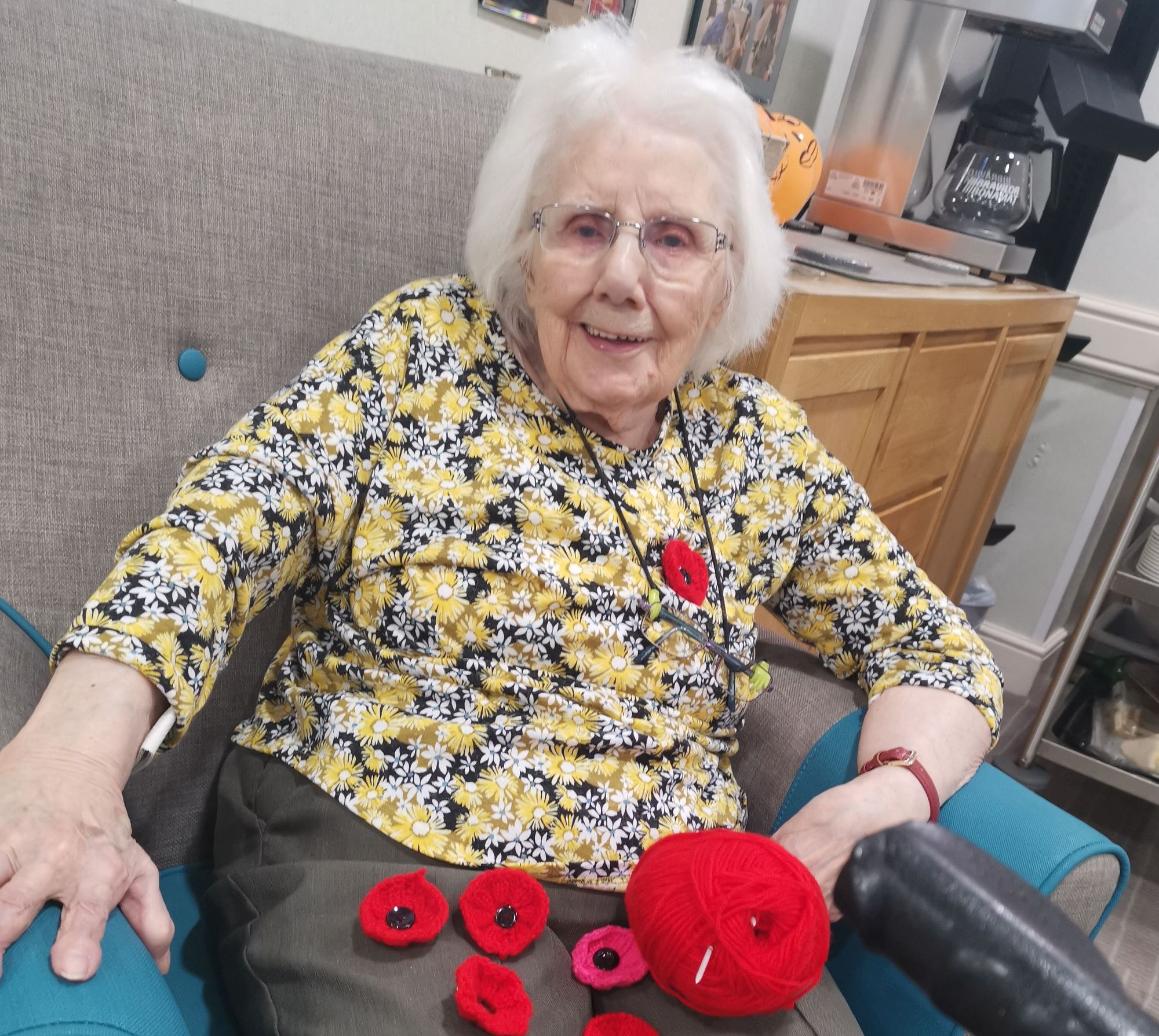 Morpeth's 'Knitting Queen' gets crafty for local charities