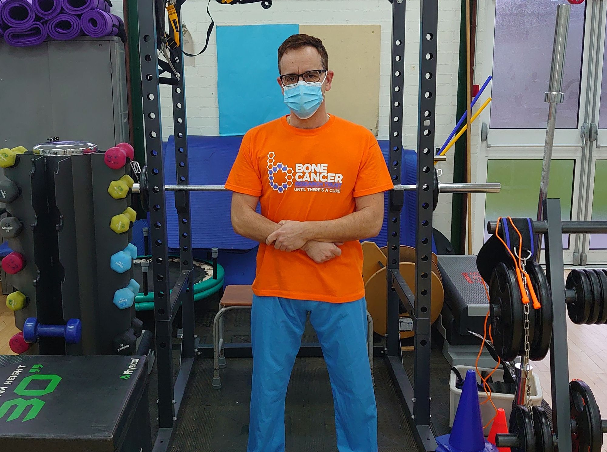 Burton consultant's burpee challenge raises over £1,000 for Bone Cancer Research
