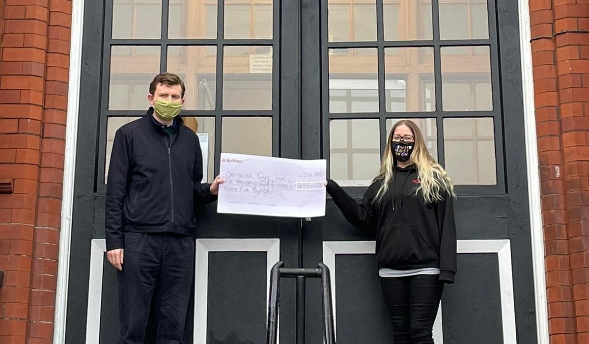 Ormskirk Civic Hall boosted by £5k donation from local solicitor firm