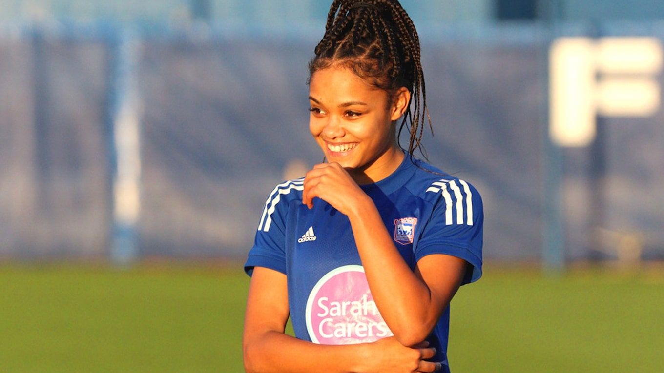 Woodbridge home care provider sponsor Ipswich Town Women training kit
