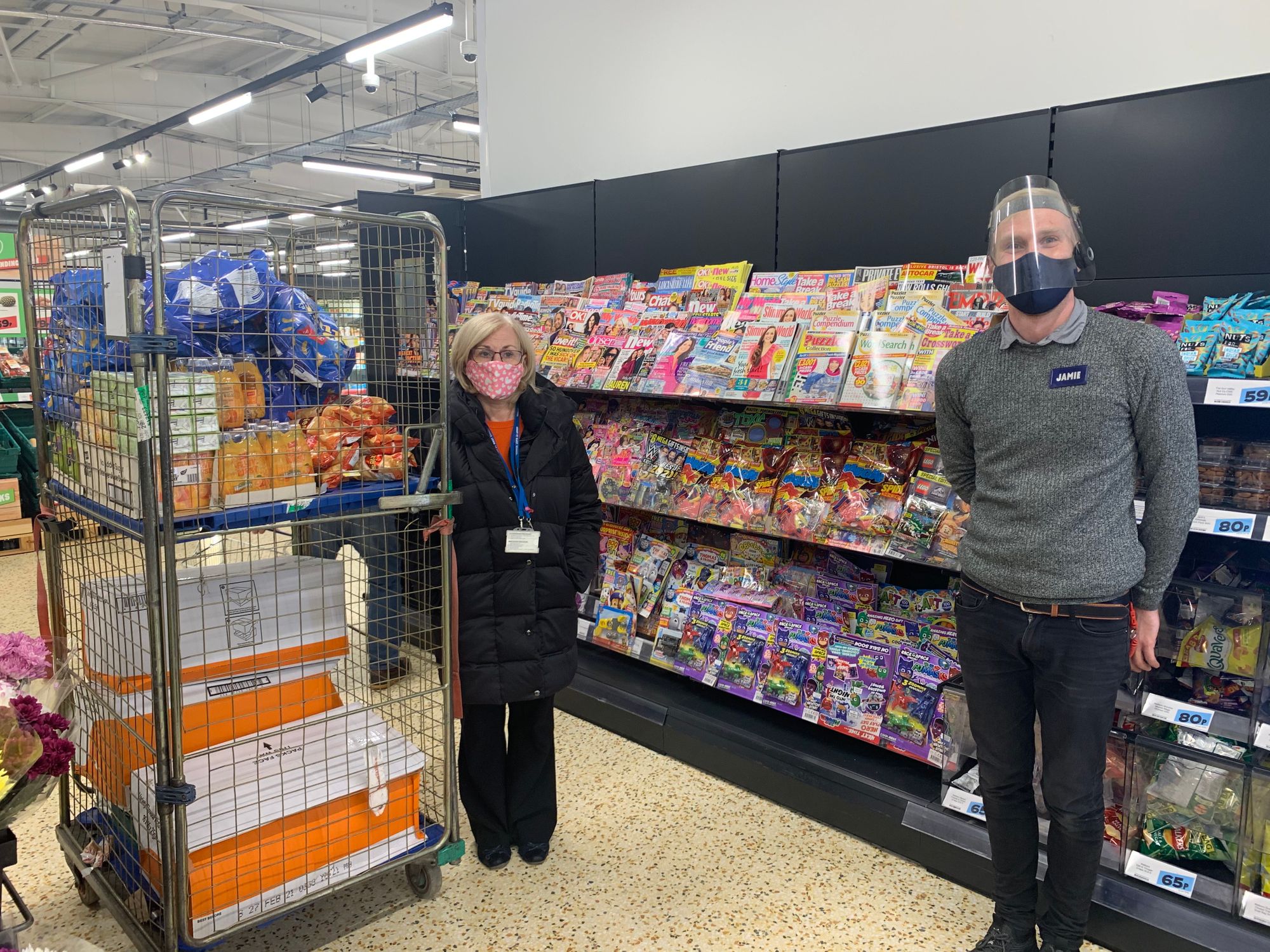 Walton supermarket donates to key workers' children still attending school
