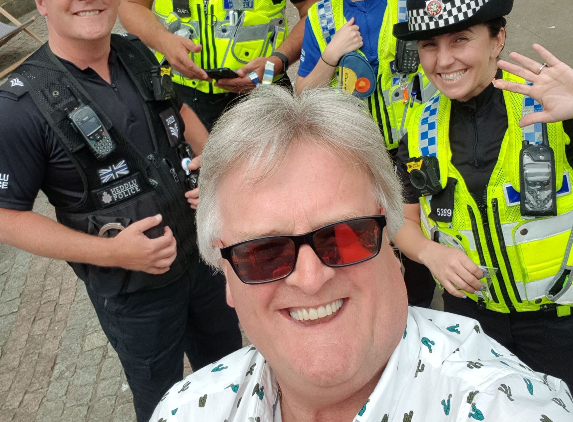 Mr Selfie's year long mission to raise money for Wales Air Ambulance