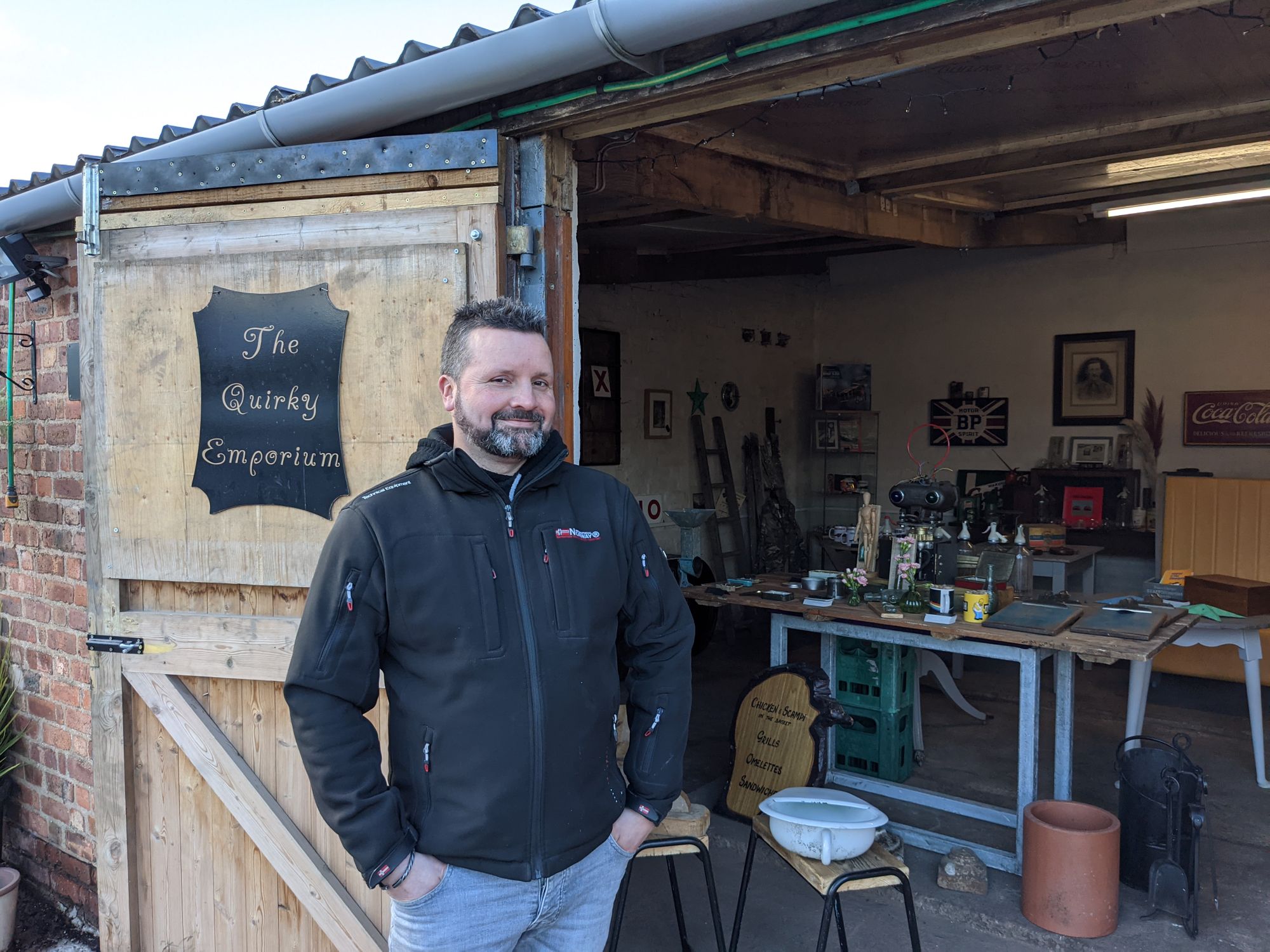 The Quirky Emporium has relocated to a bigger site in Colwich