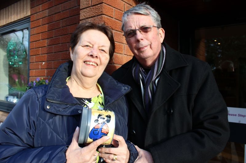 Sew dedicated: Leyland gran knits snowmen 365 days a year raising funds for children's hospice