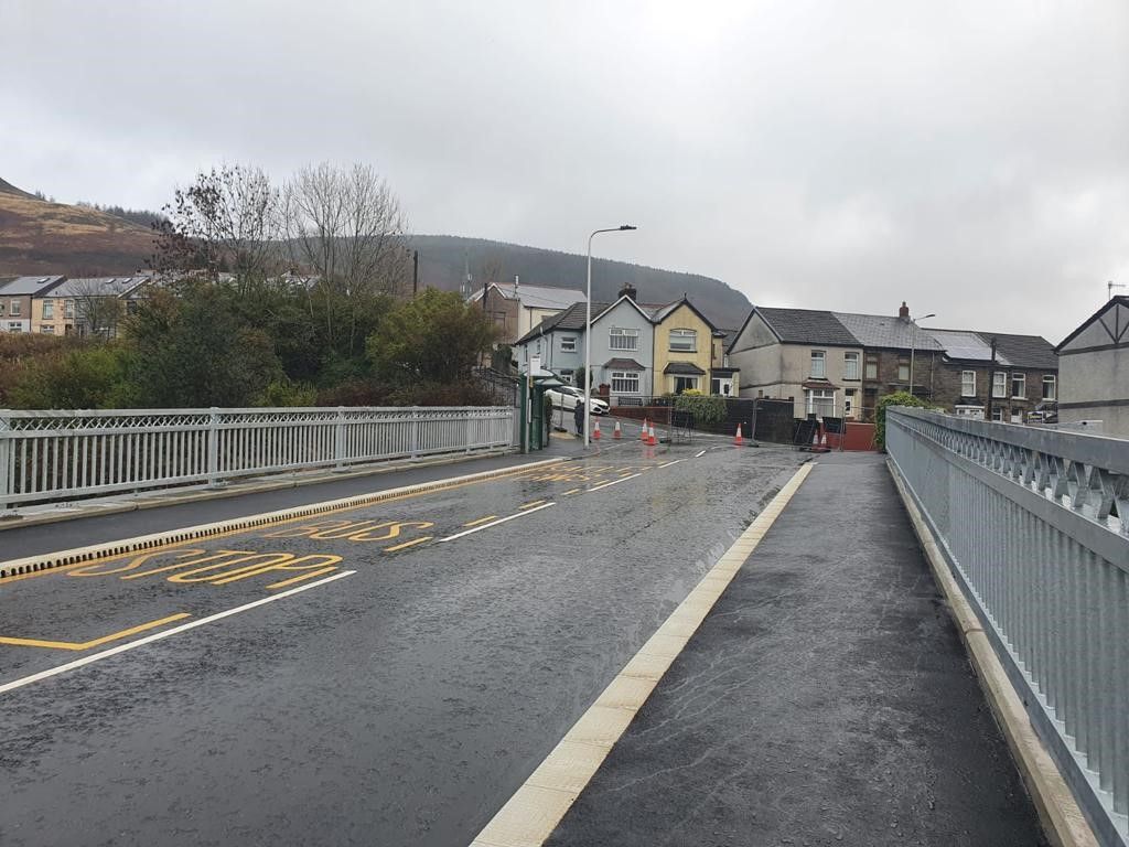 Further planned work as part of Blaenrhondda bridge replacement