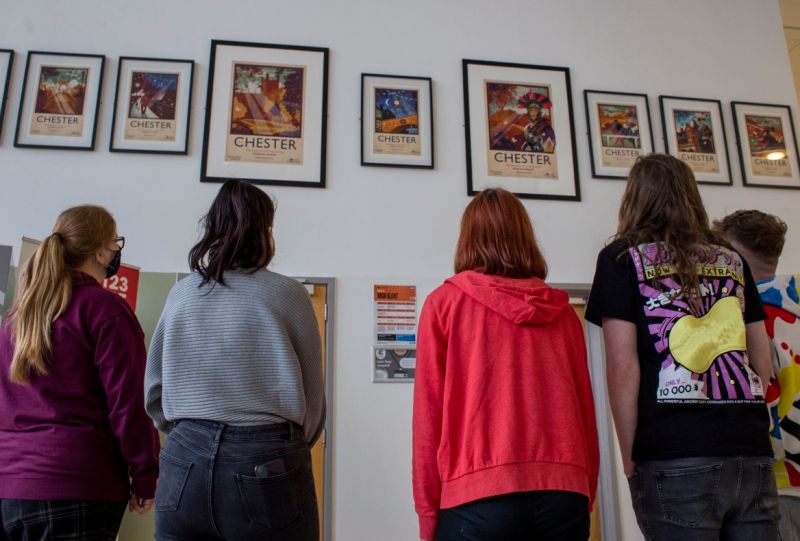 Made in Chester: Artwork of historic landmarks displayed by Chester artist
