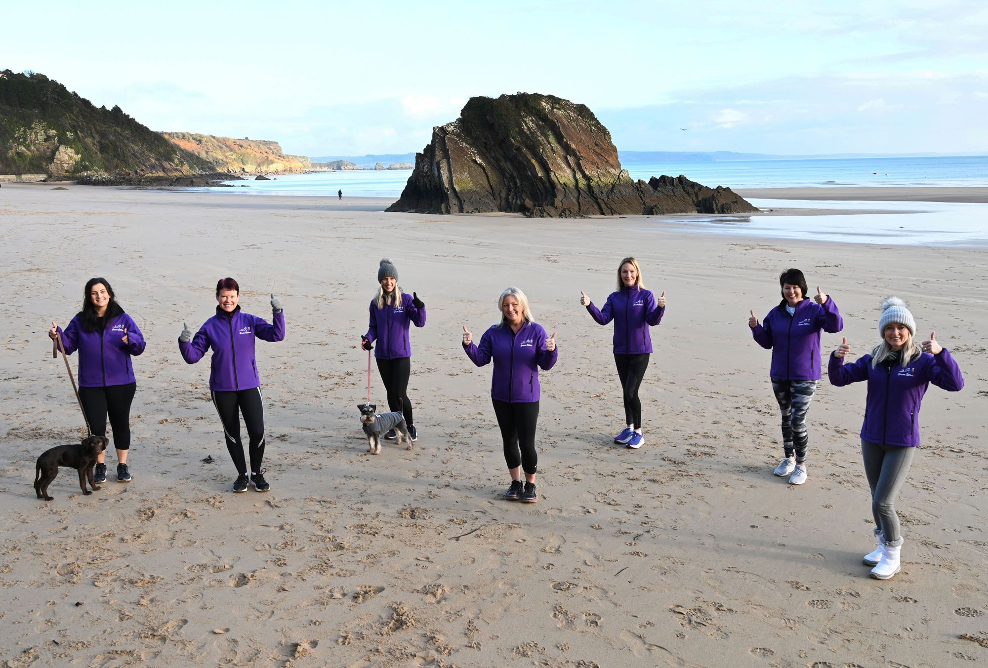 Tenby fundraisers complete 6,500-mile challenge