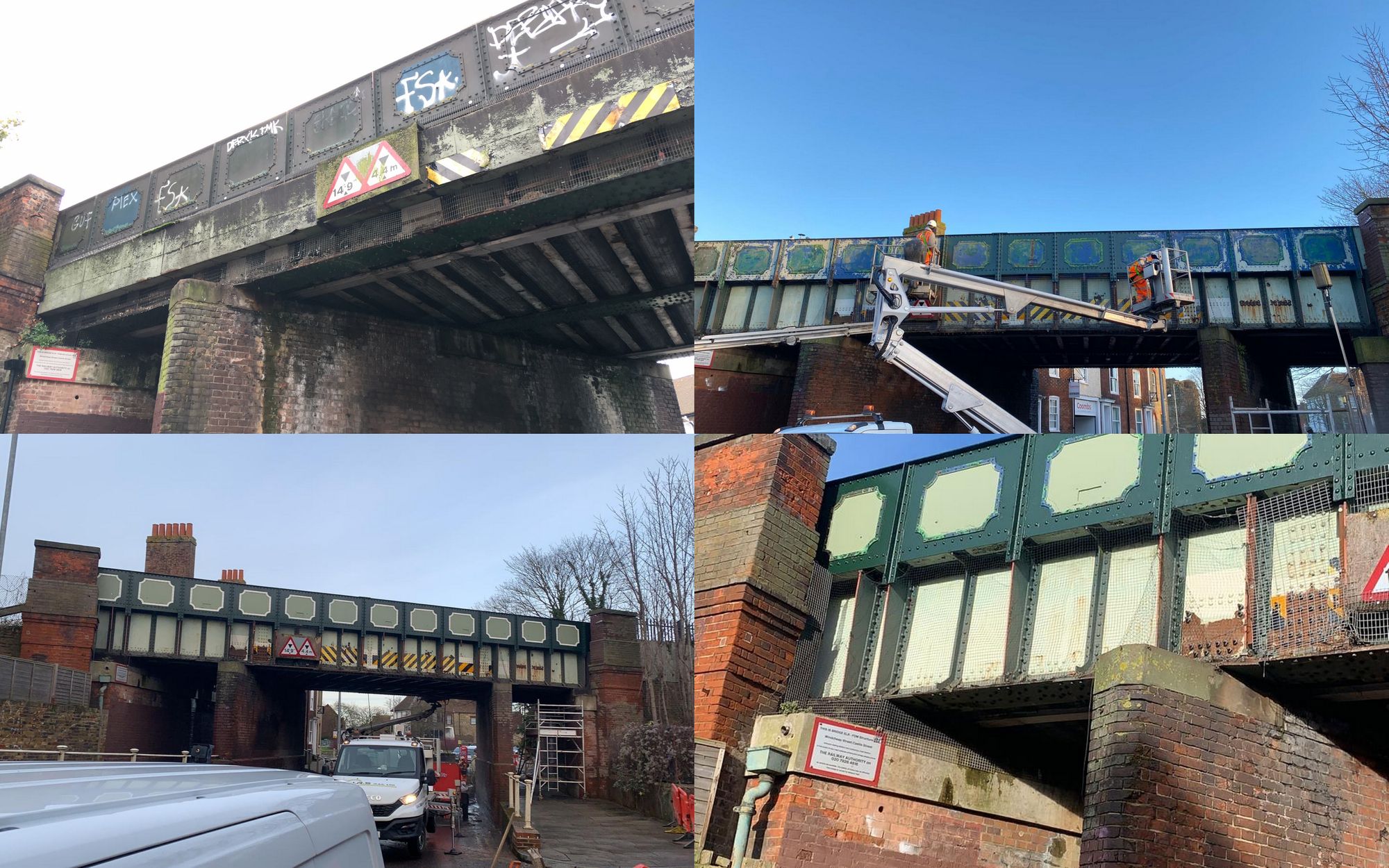 Vital repairs and a facelift for Canterbury rail bridge