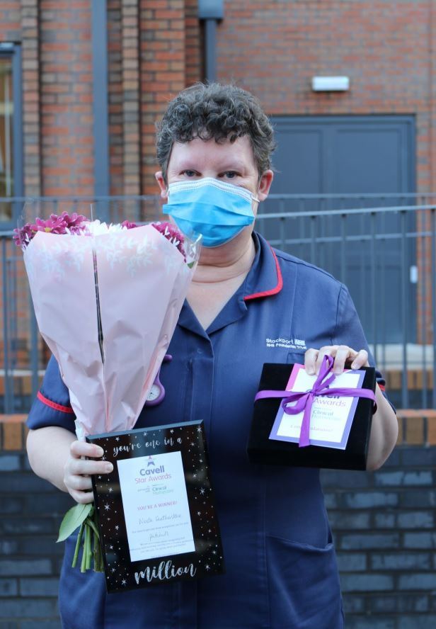 Stepping Hill nurse scoops top award for outstanding dedication during the pandemic
