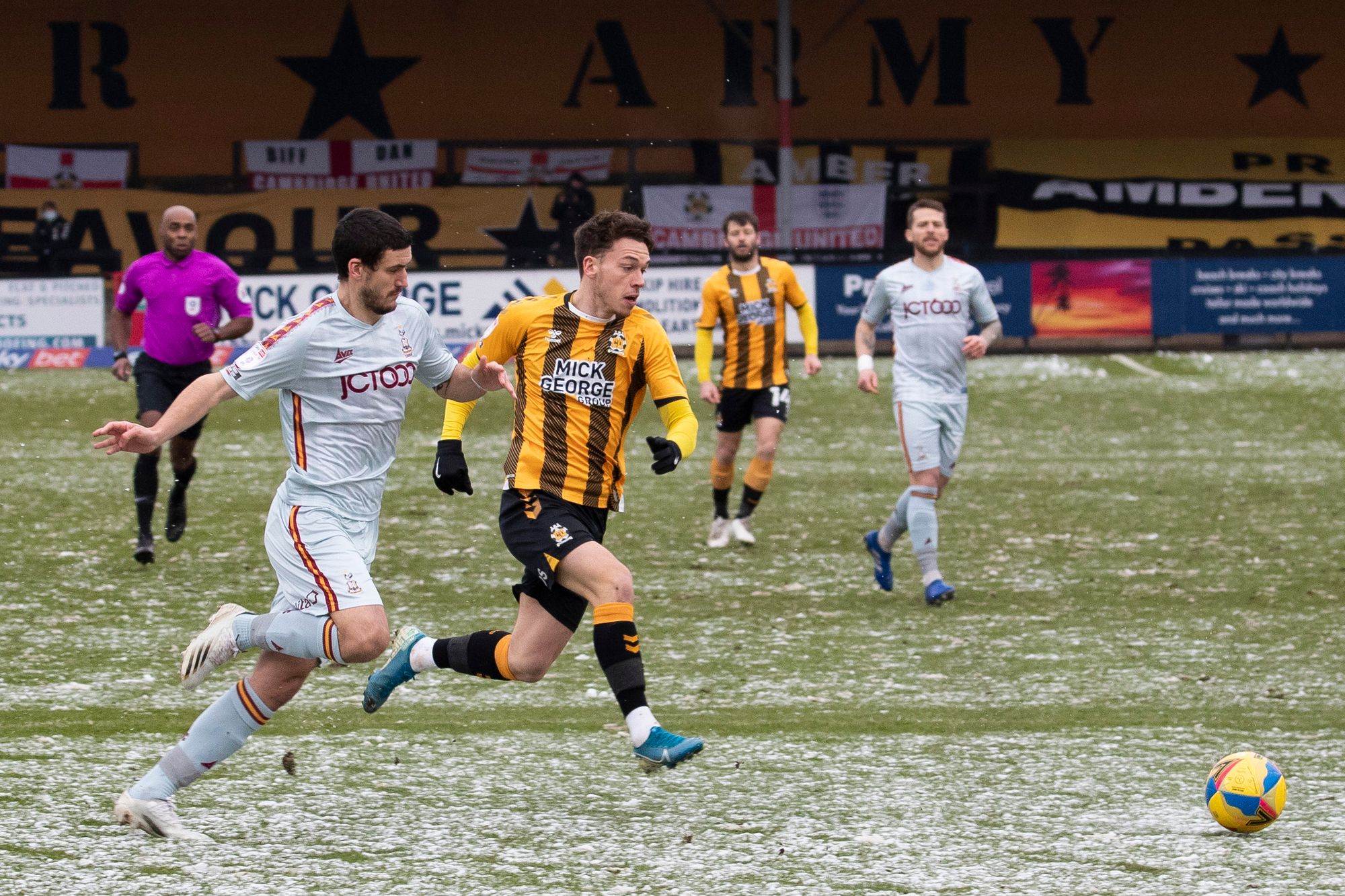 Bradford City joint caretaker manager Mark Trueman pleased to nullify Cambridge United threats in League Two draw