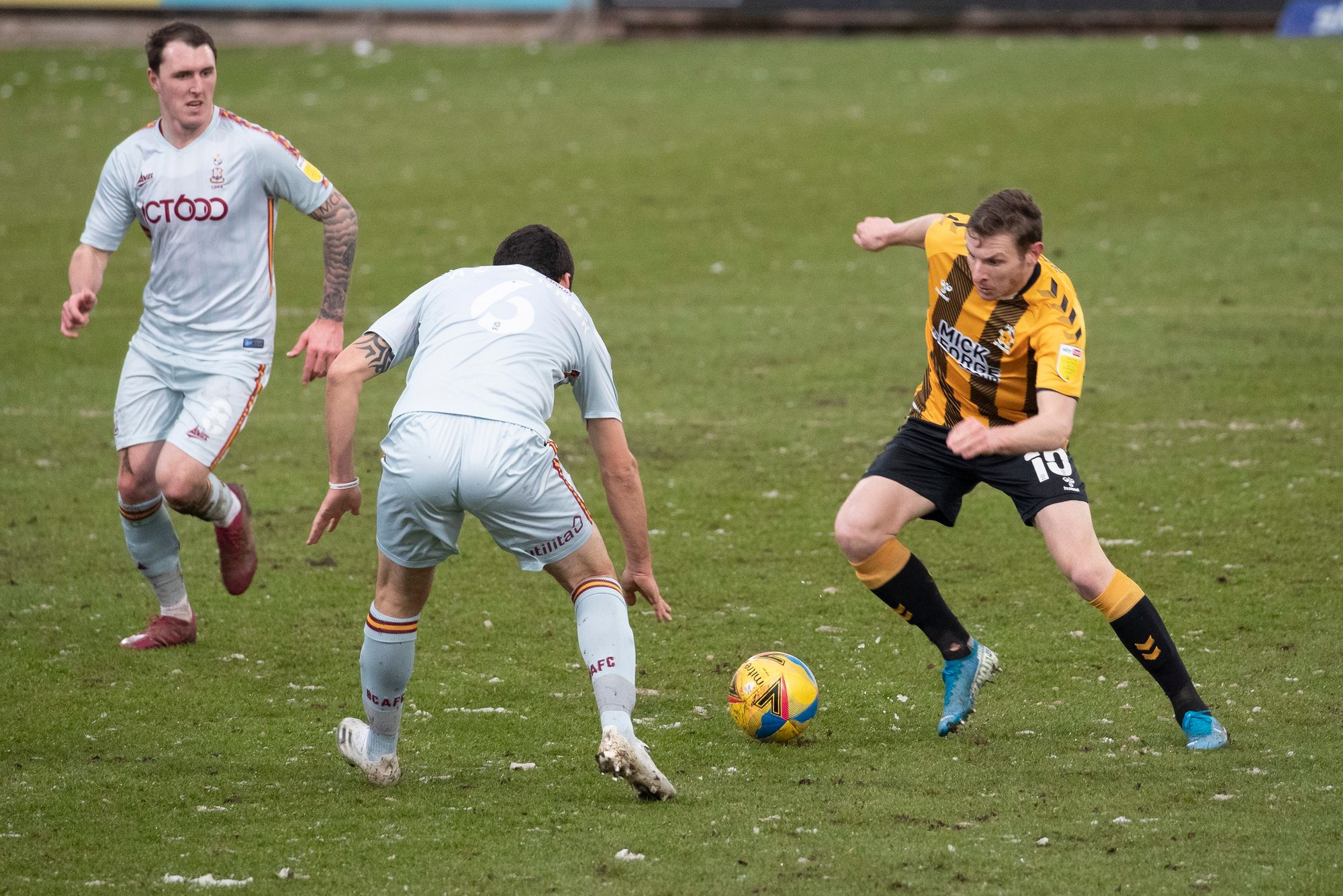Cambridge United head coach Mark Bonner satisfied with point against Bradford City after busy fixture schedule in League Two