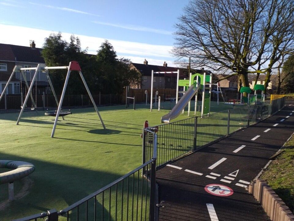 Play area partnership leaves "a great asset" for community