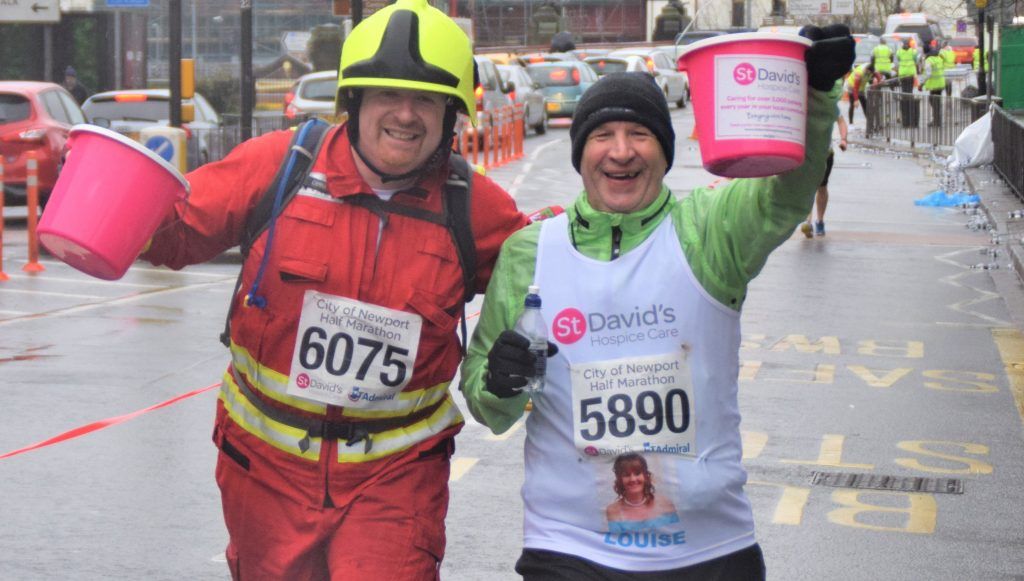 Admiral pledges support for St David’s Hospice Care and the City of Newport Half Marathon