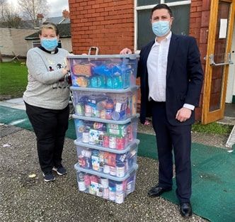 Opticians raise funds for families in need in Ellesmere Port
