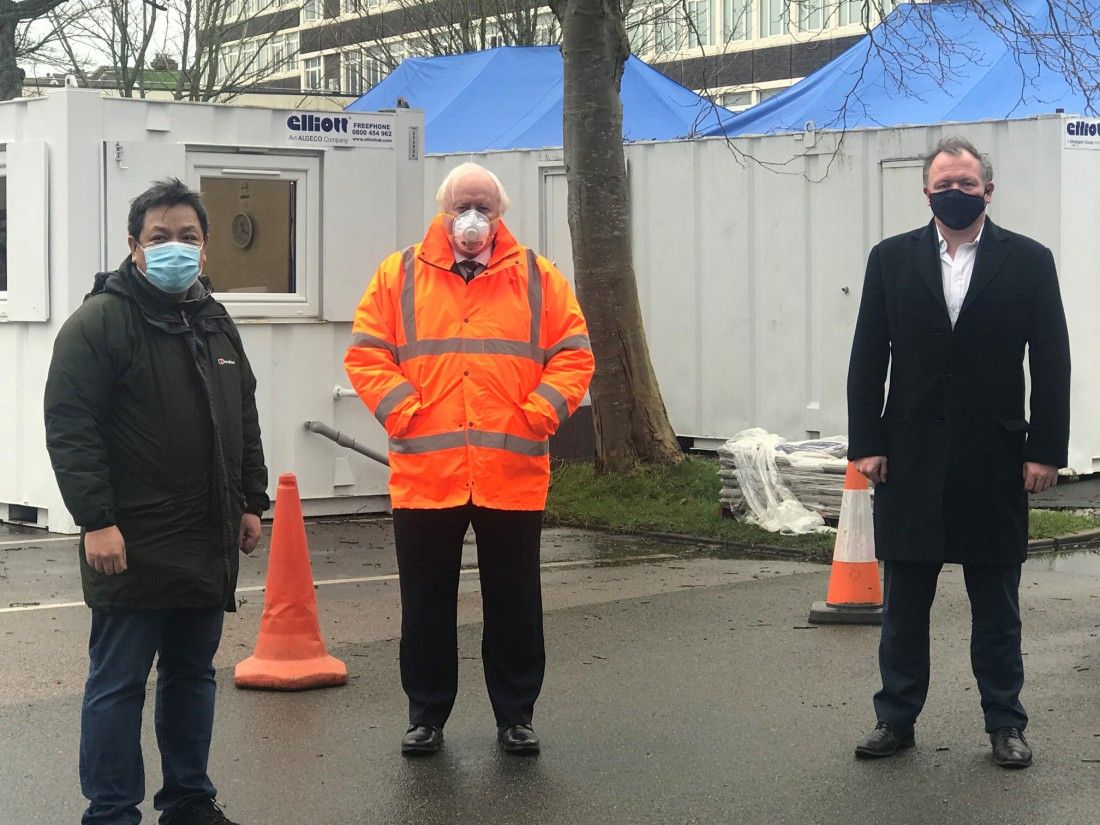 MP thanks those helping rollout vaccine across Kent