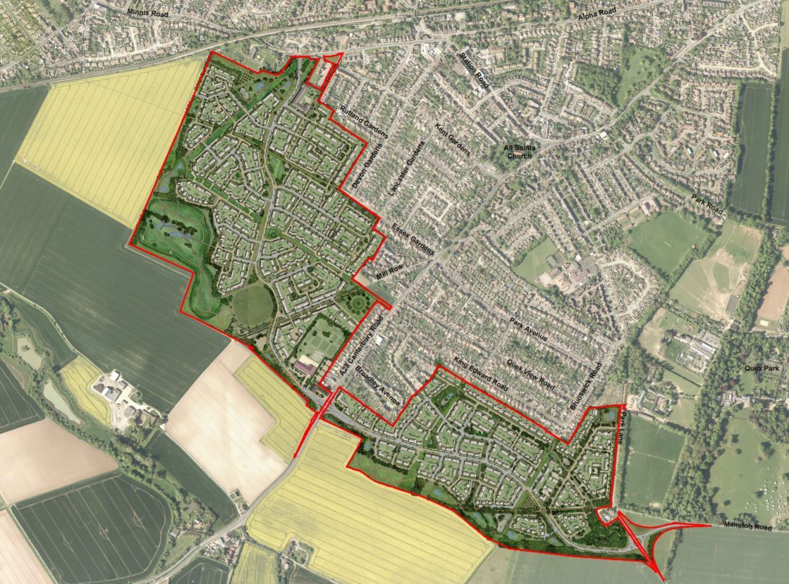 Birchington councillors will 'work together' to make the best of 1,650 homes on village outskirts