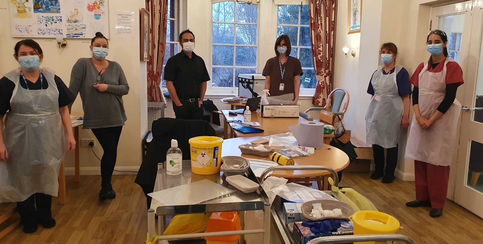 Enfield care home residents receive coronavirus vaccine