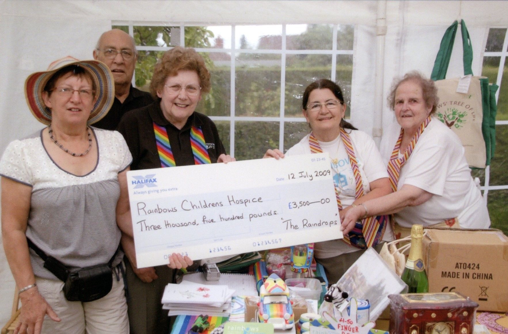 Leicestershire's 'Raindrops' group retires after making one final donation