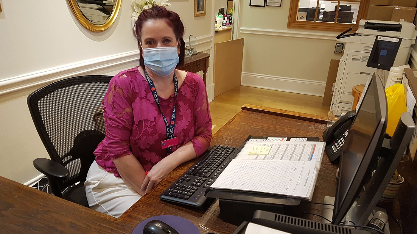 Royal Star & Garter Solihull receptionist reveals why a food allergy didn't stop her having the Covid-19 vaccine