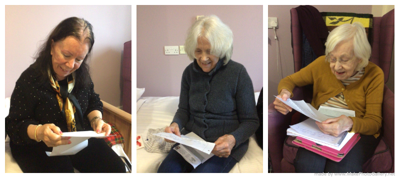 Academy students show of love to Crowborough care home residents