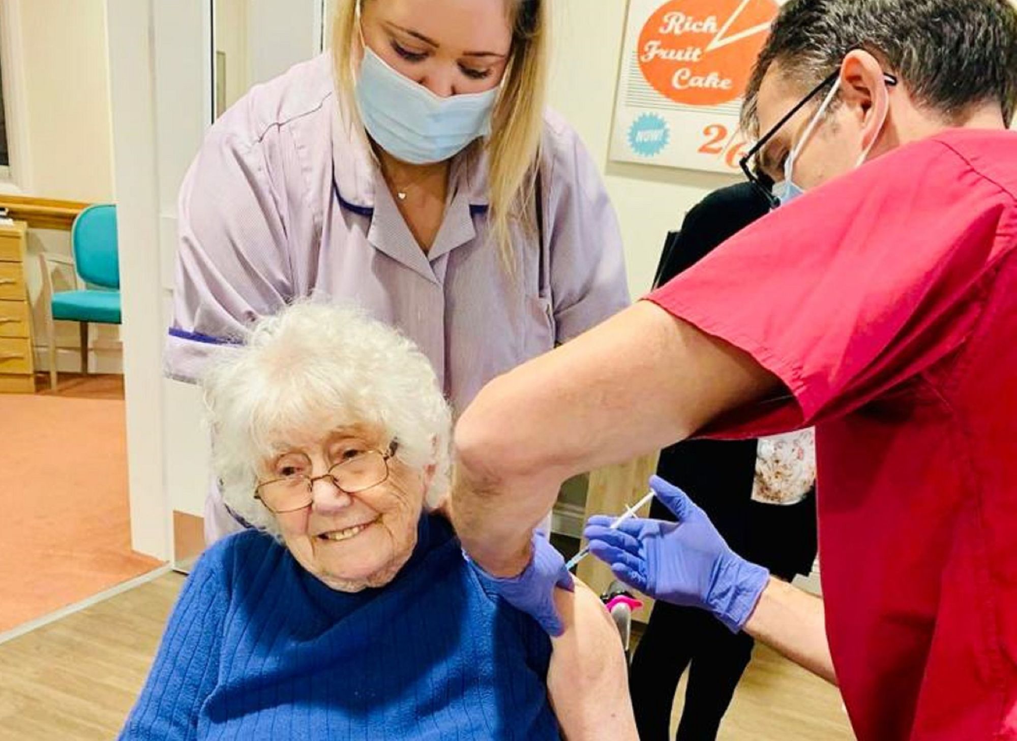 Covid-19 vaccinations rolled out at Sevenoaks care home