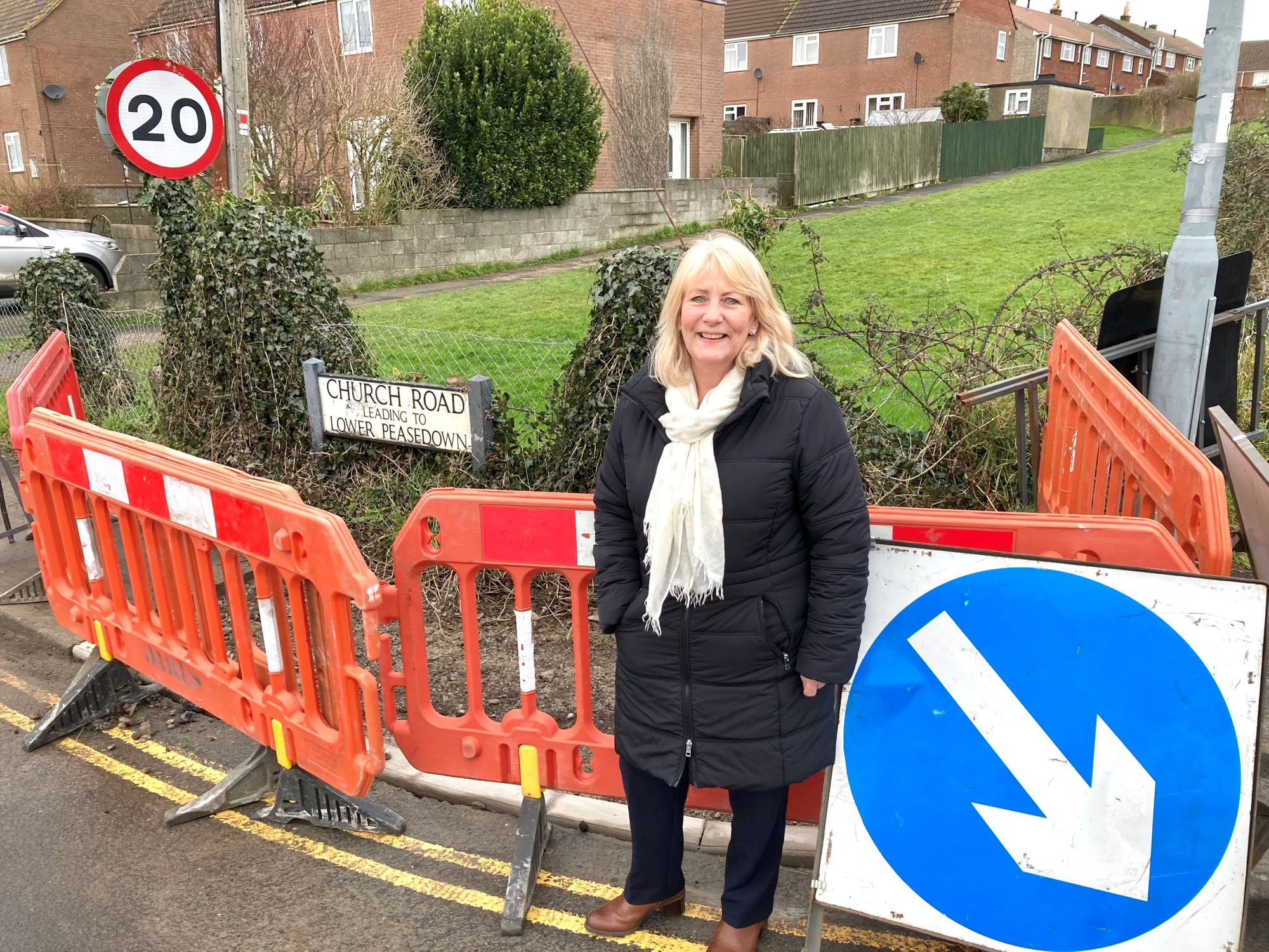 Peasedown pavement improvements thanks to councillor’s campaign