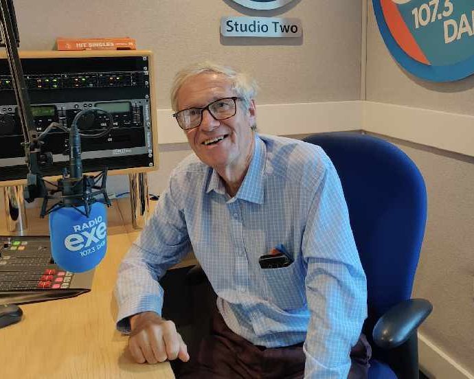 Tiverton mayor set to mark half a
century working on the airwaves