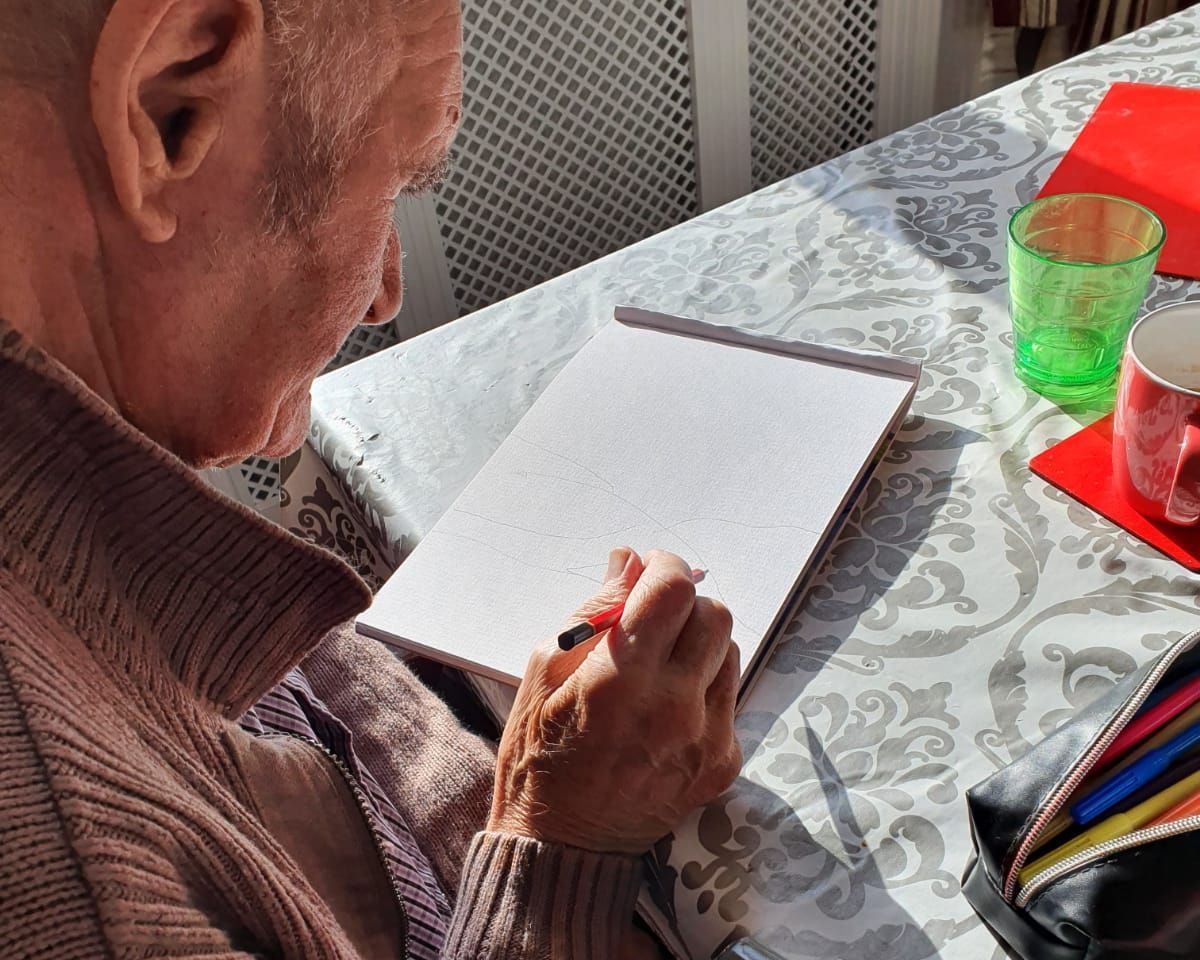 Kenneth wows nursing home with his handyman skills