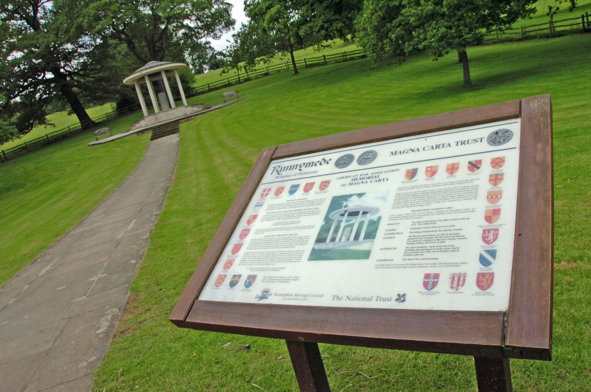 Runnymede named the third best place to live in England for access to public green space